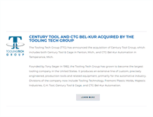 Tablet Screenshot of centurytool.com